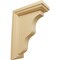 Ekena Millwork 2 1/4"W x 5"D x 7"H Hamilton Traditional Bracket, Alder BKT02X05X07HAAL - alternate 1